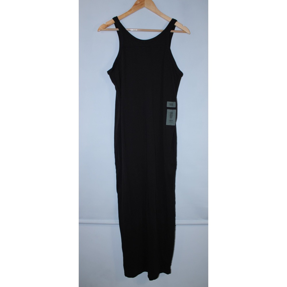 G-Star Raw Women's Large Black Stretchy Sleeveless Maxi Tank Dress